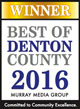 Winner of Best of Denton County 2016